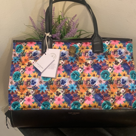 Kurt Geiger London Recycled Quilted Shopper Bag - Picture 3 of 16